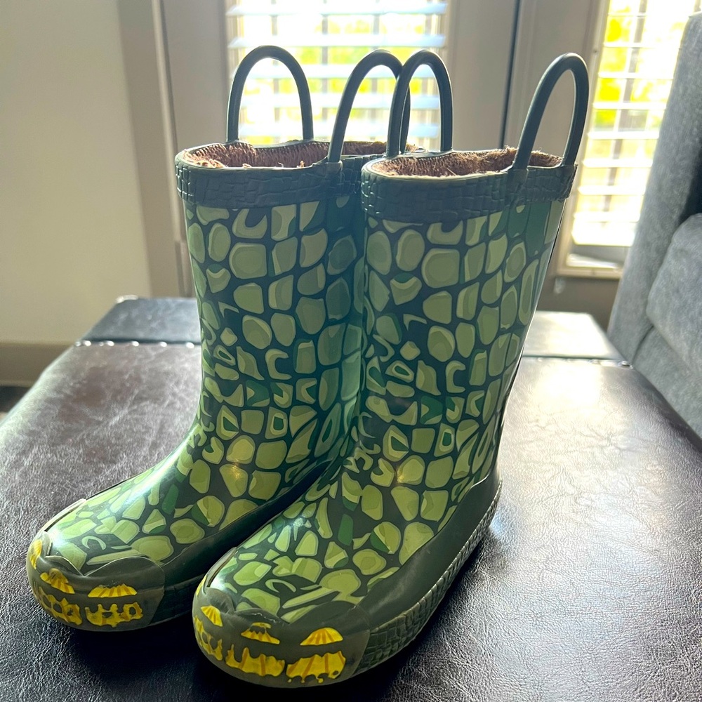 Kids Dinosaur Rainboots